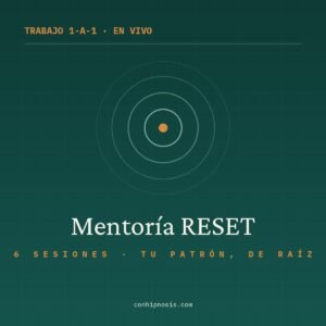 Mentoría RESET — Paquete de 6 sesiones